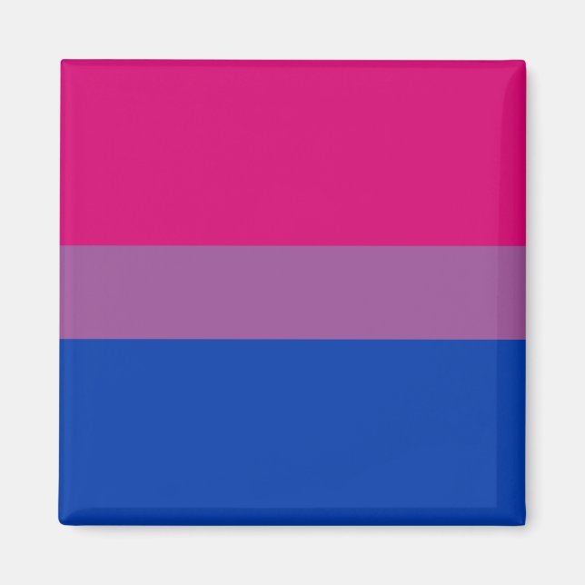 Imã Orgulho Bissexual (Bandeira Bi) (Frente)