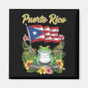 Imã Orgulho Boricua Sapo Porto Rico Coquí