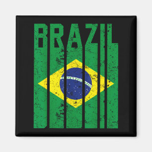 Imã Orgulho Brasil Bandeira Brasileira