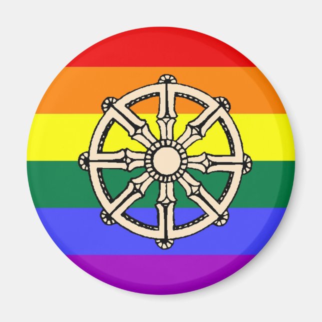 Imã Orgulho Budista gay (Frente)