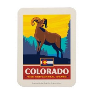 Ímã Orgulho Colorado do estado