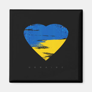Imã Orgulho da Bandeira Vintage Ucrânia Ucraniana