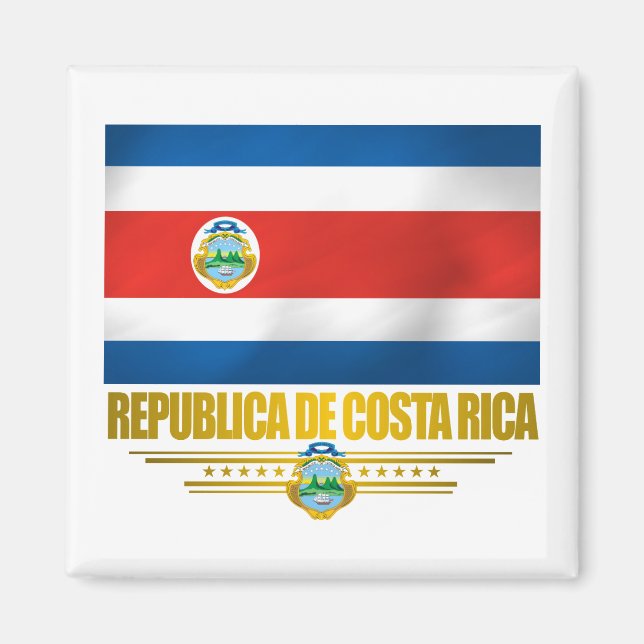 Imã "Orgulho da Costa Rica" Oferece Ideias (Frente)