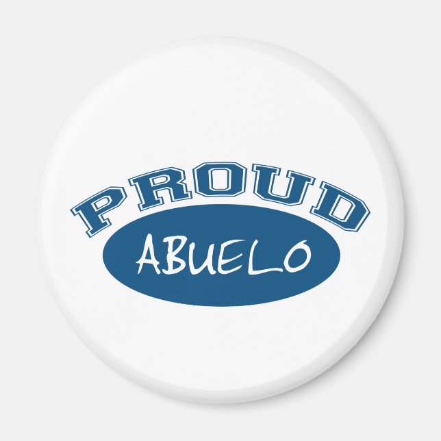 Imã Orgulho de Abuelo (Azul) (Frente)