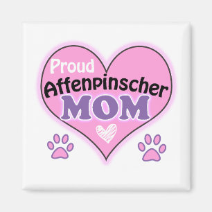 Imã Orgulho de Affenpinscher mãe
