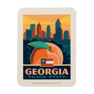 Ímã Orgulho de Estado  Geórgia