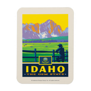 Ímã Orgulho de Estado  Idaho