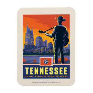 Ímã Orgulho de Estado  Tennessee