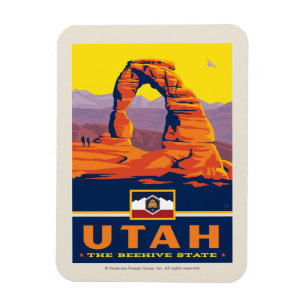 Ímã Orgulho de Estado  Utah