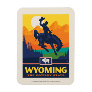 Ímã Orgulho de Estado  Wyoming