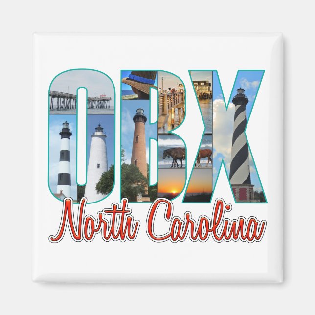 Imã Orgulho de Locais OBX (Frente)