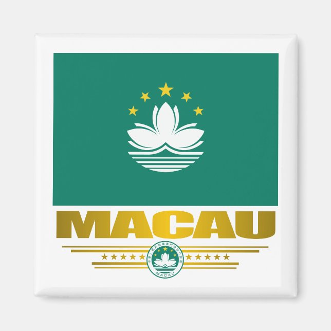 Imã "Orgulho de Macau" (Frente)