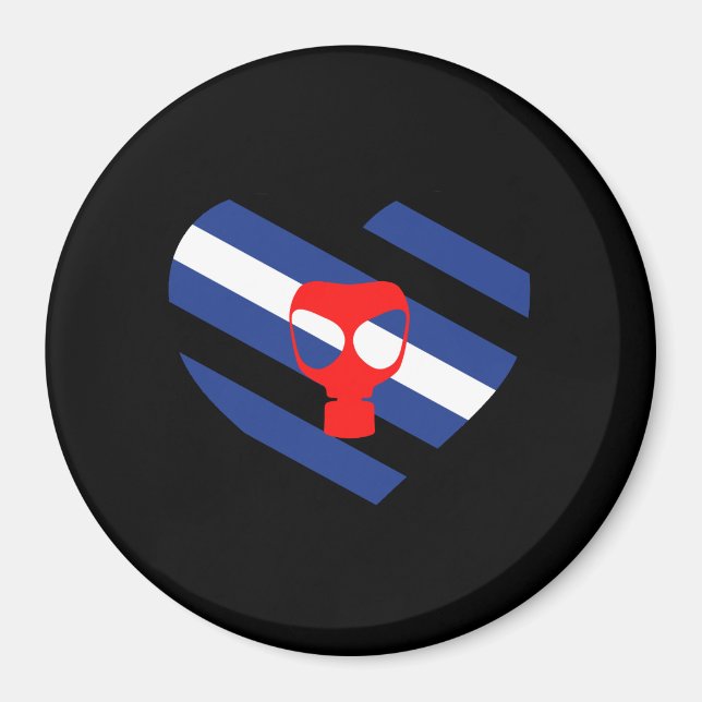 Imã Orgulho de Máscara (Frente)