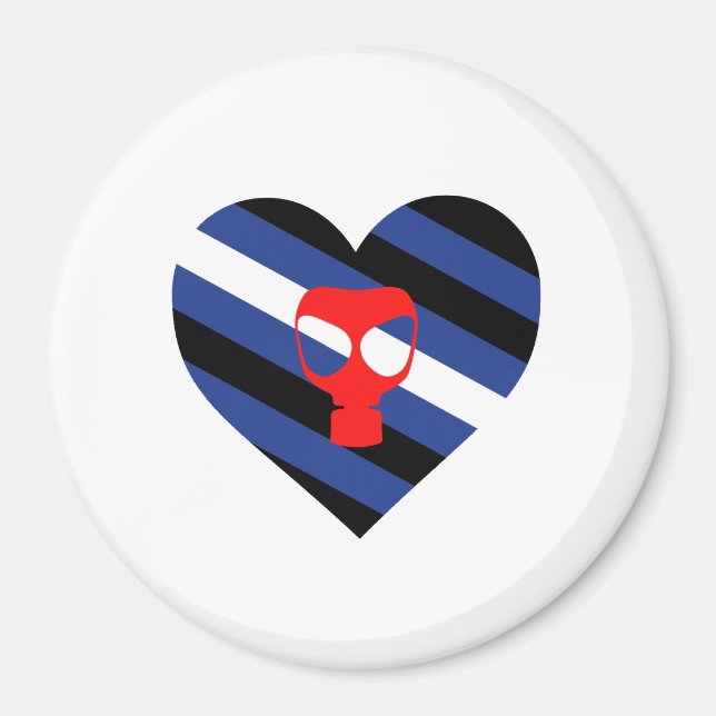 Imã Orgulho de Máscara (Frente)