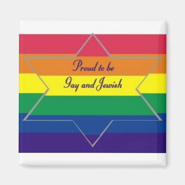 Imã Orgulho de ser Gay e judeu (Frente)