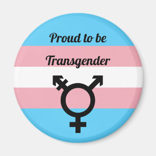 Imã Orgulho de ser transgênere   Orgulho Trans