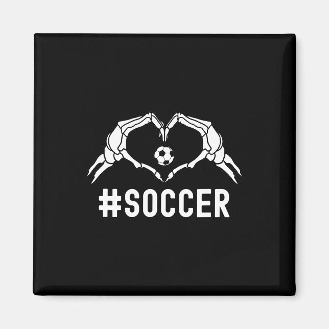 Imã Orgulho Desportivo do Coração do Halloween (Frente)