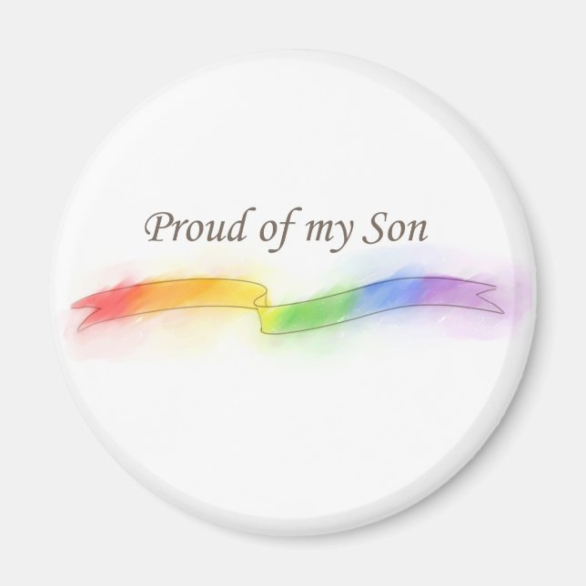 Imã Orgulho do meu filho (Frente)