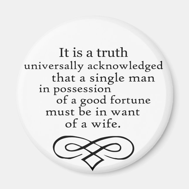 Imã Orgulho e Preconceito (Frente)