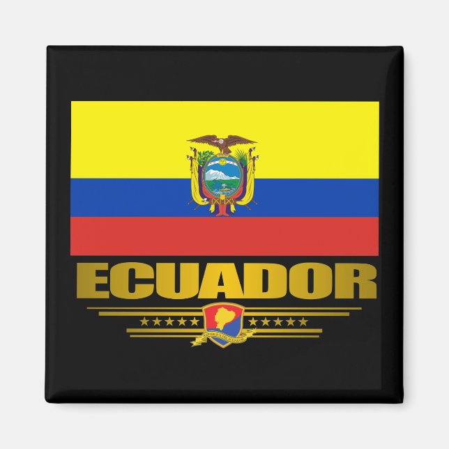 Imã Orgulho Equador (Frente)