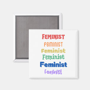 Imã orgulho feminista "marcha feminina"
