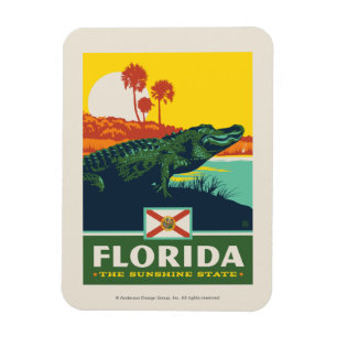 Ímã Orgulho   Florida do estado