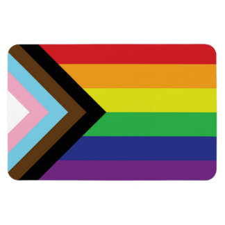 Ímã Orgulho gay Arco-Íris Sinalizador Progressivo LGBT