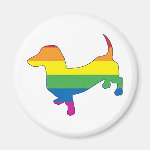Imã Orgulho gay Dachshund/Wiener