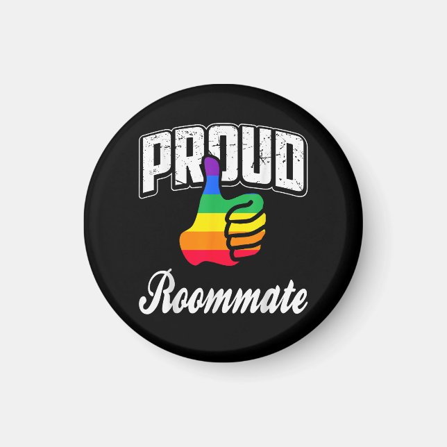 Imã Orgulho Gay do Colega de Quarto (Frente)