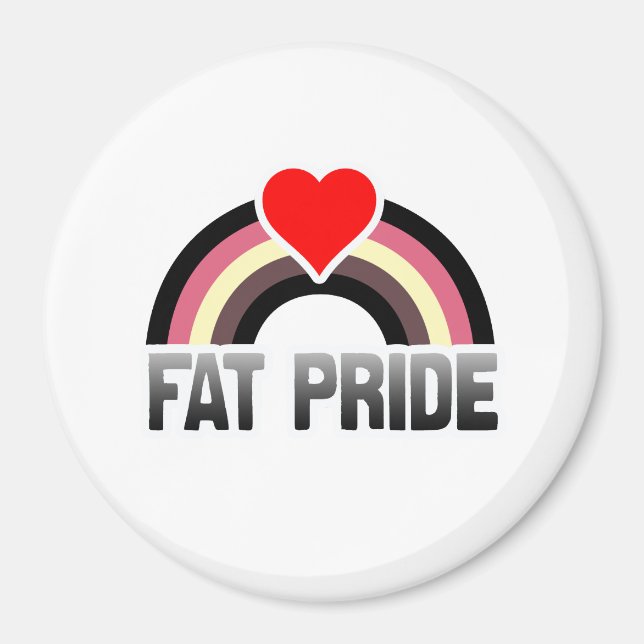 Imã Orgulho Gordo (Frente)