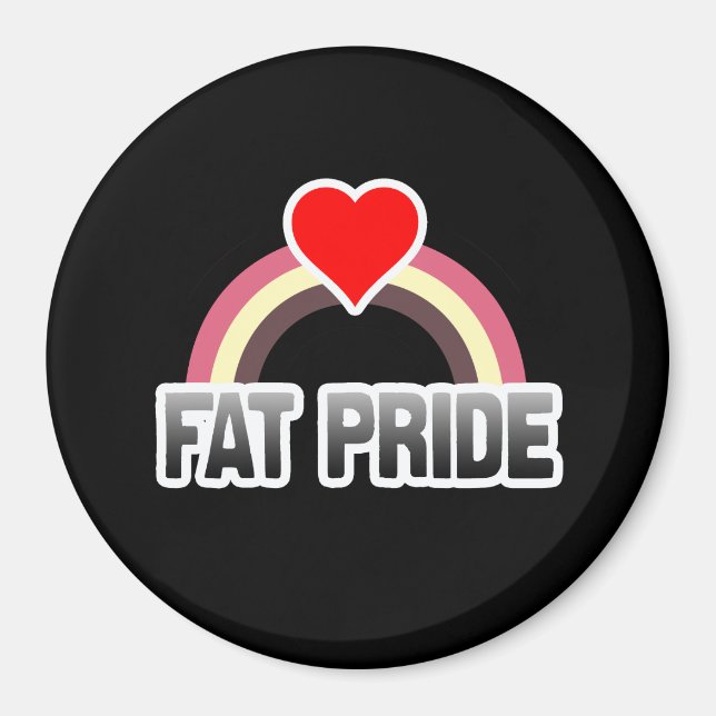 Imã Orgulho Gordo (Frente)