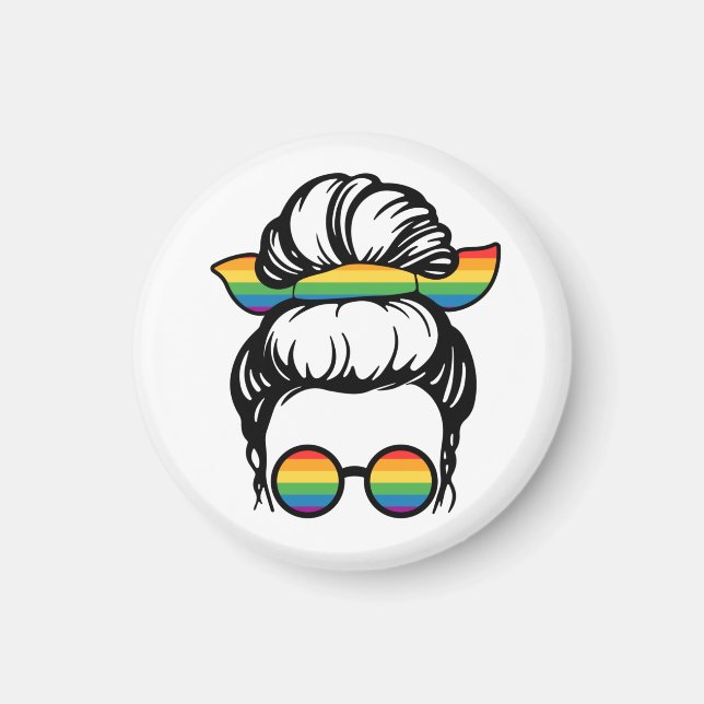 Imã Orgulho LGBT. Gay amor (Frente)