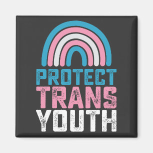 Imã Orgulho LGBT Proteja Jovens Trans Transgénero Cria