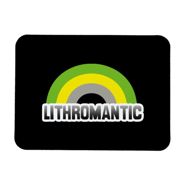 Ímã Orgulho Litromântico (Horizontal)
