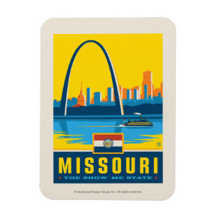 Ímã Orgulho   Missouri do estado