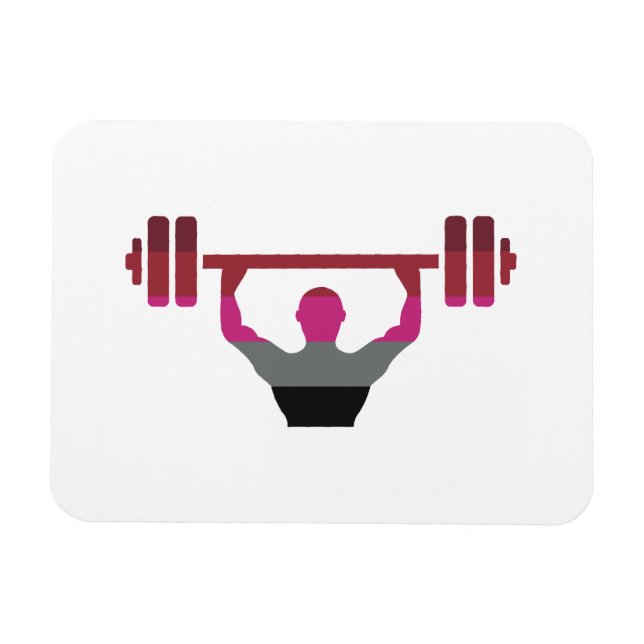 Ímã Orgulho Muscular (Horizontal)