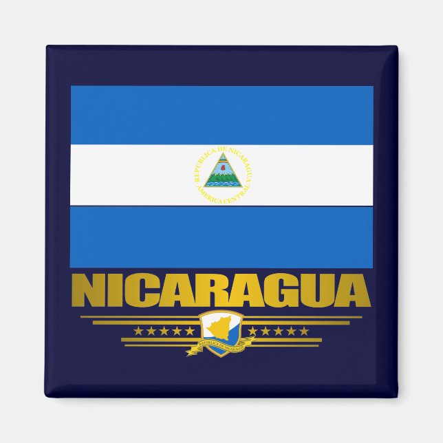 Imã "Orgulho Nicaraguano" (Frente)