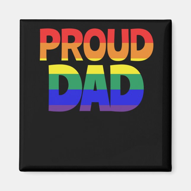 Imã Orgulho Pai LGBT Padre Orgulho gay Lésbica Orgulho (Frente)
