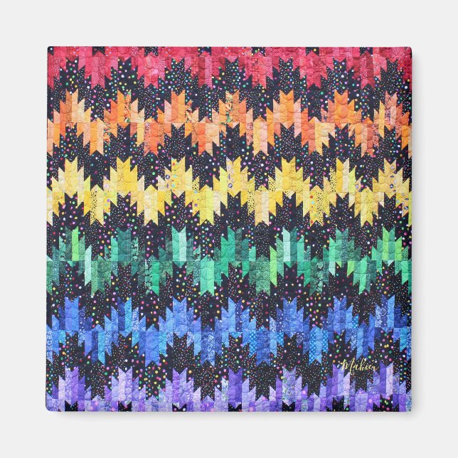 Imã Orgulho Quilt de Joey Mahieu (Frente)