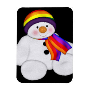 Ímã Orgulho Snowman