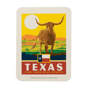 Ímã Orgulho   Texas do estado