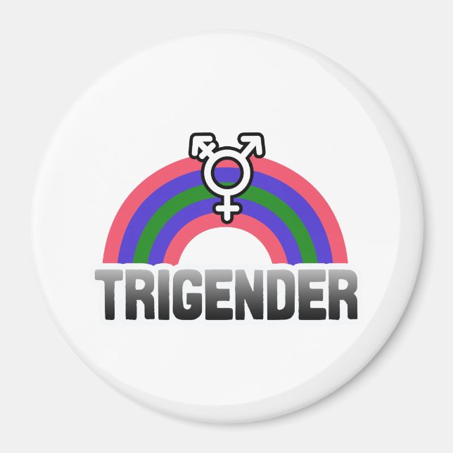 Imã Orgulho Trigênero (Frente)
