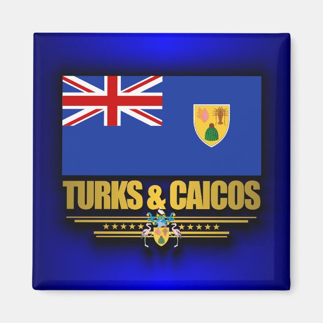 Imã Orgulho Turks e Caicos (Frente)