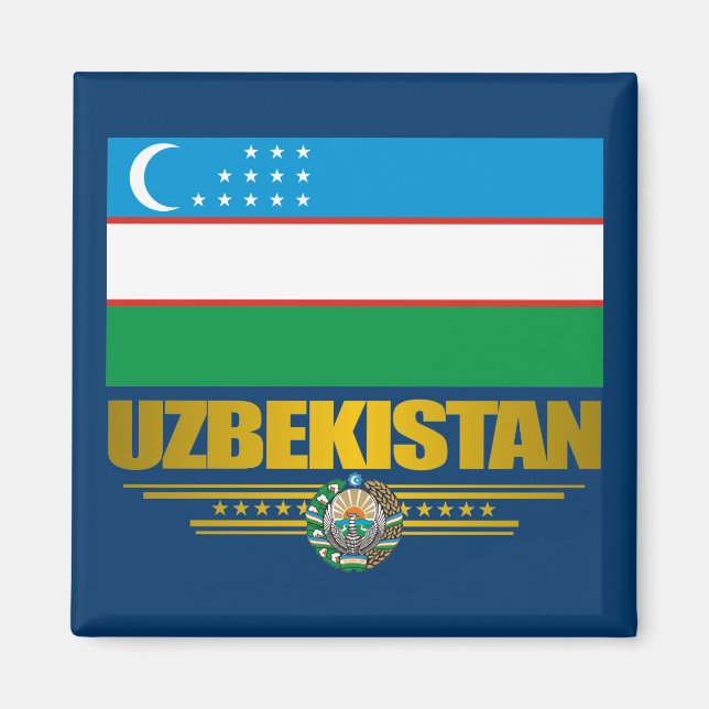 Imã "Orgulho Uzbeque" (Frente)