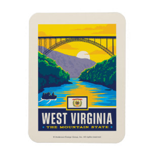 Ímã Orgulho West Virginia do estado