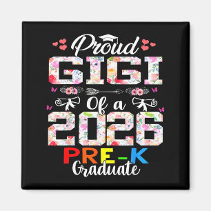 Imã Orgulhosa gigi das mães de graduados do pré-escola