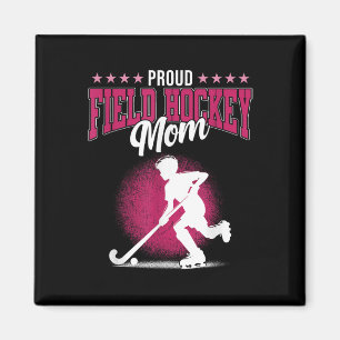 Imã Orgulhosa Mãe de Hockey no Campo Amante de Jogador