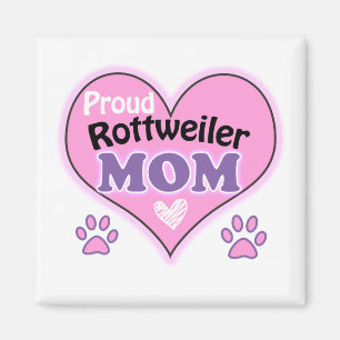 Imã Orgulhosa mãe Rottweiler