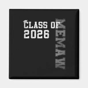 Imã Orgulhosa Memaw De Um Graduado Graduada Senior 202