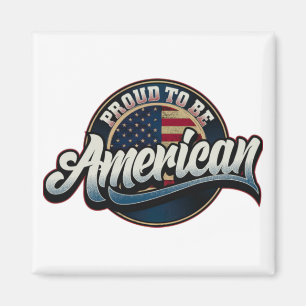 Imã Orgulhosamente Americano - Citação Motivacional